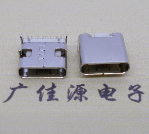 常德板上贴片type-c16p母座连接器