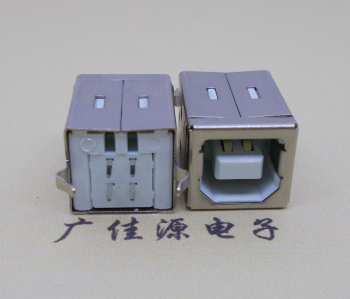 常德USB BF180度母座 打印机接口 立式直插带赛
