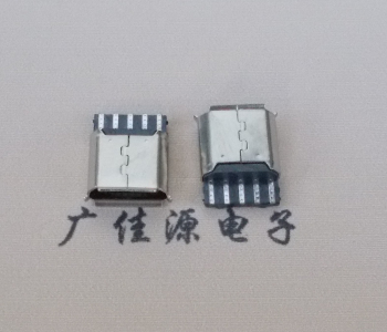 常德Micro USB5p母座焊线 前五后五焊接有后背