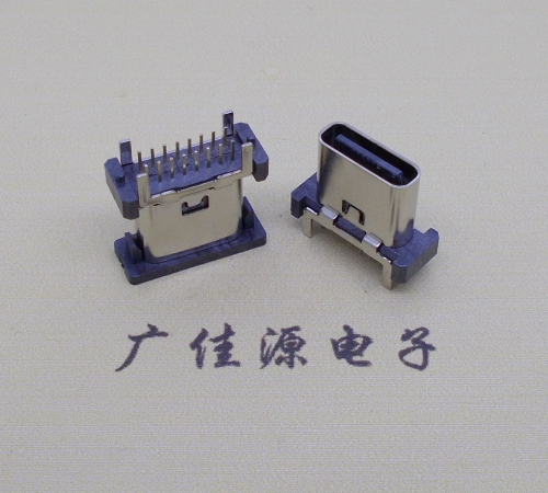 常德立式插板type-c16p母座长H=8.8mm