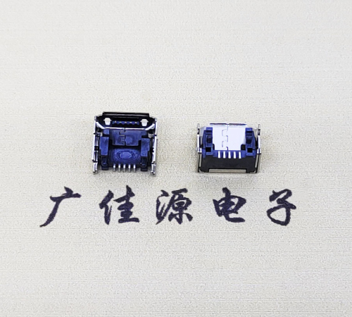 常德MICRO USB5pin加高母座 垫高1.55/2.5/3.04/4.45尺寸接口